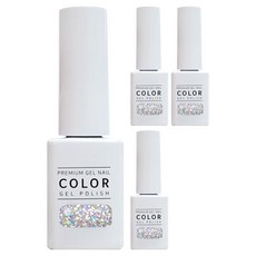 더젤 프리미엄 젤네일, 189호 나비다드실버, 10g, 4개