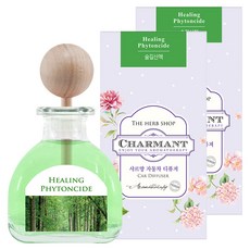 더허브샵 샤르망 차량용 디퓨저 50ml 본품, 숲길산책, 2개