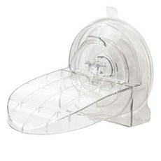 byjoyyou ETUDIER 洗腳穿鞋踏板 12 x 15.4 x 13.4 cm, 1個, 透明白