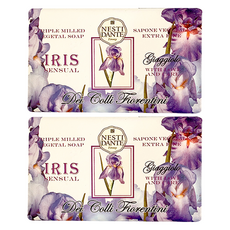 네스티단테 디 콜리 피오렌티니 비누 아이리스, 250g, 2개