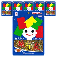 타나카푸드 여행 친구 후리가케, 18g, 6개