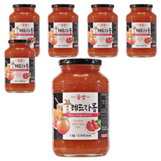 꽃샘 꿀 레드자몽, 1kg, 6개