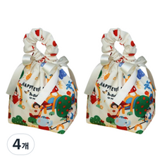 abm 回禮 福袋 大 Happy Everyday, 混合色, 4個