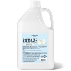 Tamsaa 寵物除臭劑補充包 嬰兒爽身粉香, 4L, 1個