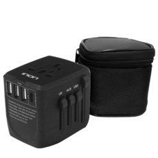 INON 4孔旅行用多功能轉接器 黑色 IN-TA410C, 1個