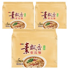 維力 素飄香 蔘湯麵 75g, 15包