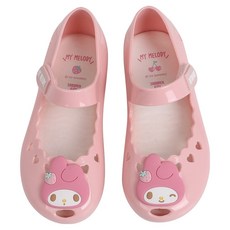 SHOOPENkids 女童三麗鷗扇貝邊果凍涼鞋 HPKV1FS65S