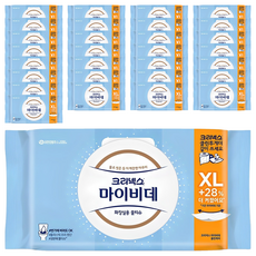 마이비데 클린케어 화장실용 물티슈 캡형 엑스라지, 55g, 40매, 45개