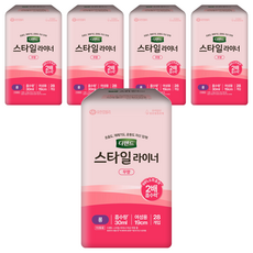 디펜드 여성용 스타일 라이너 무향, 28매입, 5개