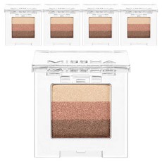 미샤 트리플 아이섀도우 2g, 3호 모카 베이지, 5개