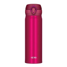 THERMOS 膳魔師 彈蓋 輕量210g 冷熱皆宜, 紅色, 500cc, 1個