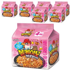 팔도 볼케이노 까르보나라 볶음면 130g, 28개