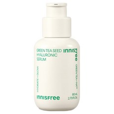 INNISFREE 綠茶籽玻尿酸保濕精華, 1瓶, 80ml