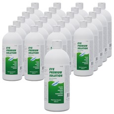 휴먼바이오 아이프리미엄 솔루션 렌즈 세정액, 360ml, 24개
