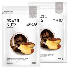 리치팜너트 수프림 브라질넛, 200g, 2개