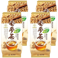 永發茗茶 免濾香麥茶, 澳洲大麥, 冷熱皆宜, 40g, 6包, 4袋