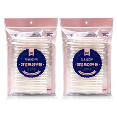 Mom's Baby 新生兒獨立包裝棉籤, 100入, 2個