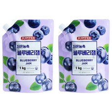 저온농축 블루베리잼, 1kg, 2개