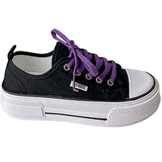 엘쏘 베이직 키높이 캔버스 스니커즈