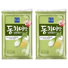 면사랑 동치미맛 냉면육수, 5kg, 2개
