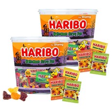 HARIBO 哈瑞寶 萬聖節軟糖, 2個, 980g