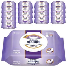 마이비데 센서티브케어 비데티슈 캡형, 40매, 18개