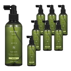 아브카 두피케어 탈모증상완화 티트리 헤어토닉, 200ml, 8개