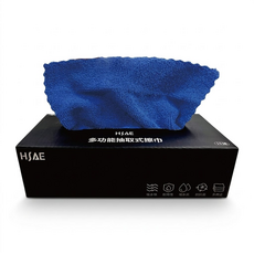 HSAE 多功能抽取式擦巾 28 x 22cm 經典藍, 15個, 1組