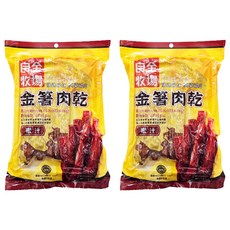 良金牧場 高粱豬肉金箸肉乾 蜜汁, 165g, 2包