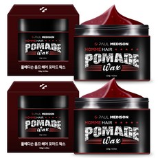 폴메디슨 옴므 헤어 포마드 홀딩 왁스, 120g, 2개