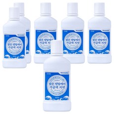 清新的牙齒護理漱口水牙膏, 250ml, 6個