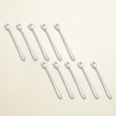 Willive 304不鏽鋼 Sella 餐具長茶匙, 10個, 單品