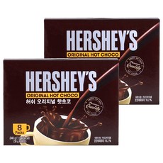 허쉬 오리지널 핫초코 분말 8p, 30g, 8개입, 2개