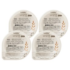LUSOL Baromil 地瓜蘋果寶寶粥 副食品 485, 綜合口味(地瓜/蘋果), 120g, 4個