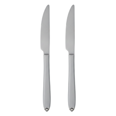 生活King 特級牛排刀 西餐刀 22.3 x 1.8cm, 銀色, 2組