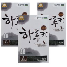 동국제약 하루카 염색약, 7호 흑갈색, 3개