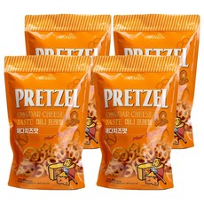 SAMJIN 三進 迷你蝴蝶脆餅 切達起司口味, 4包, 300g