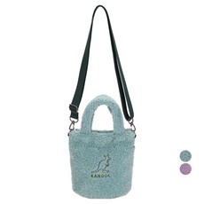 KANGOL KIDS 兒童毛圈布托特斜揹包 OF 0014