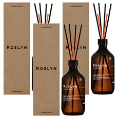 로즐린 슬로우 디퓨저, 500ml, 3개, 밤쉘