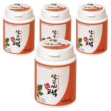 Jayeonmaeul 黃金杏桃籽面膜粉, 1罐, 4罐