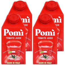 Pomi 榨汁番茄汁, 4個, 500ml