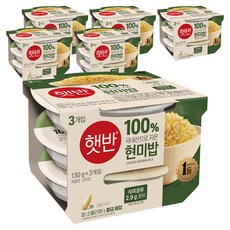 CJ Hetbahn 即食糙米飯, 130g, 18入