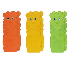 vivibaby 樓梯安全護板 6片組 嬰幼兒防撞防滑樓梯防護, 41.5 x 16cm, 6片, 彩色