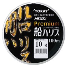 TORAY 東麗 Premium 船 黑船 碳纖維線 船釣碳纖線 船釣線, 10號 ( 100m ), S78K, 1捲