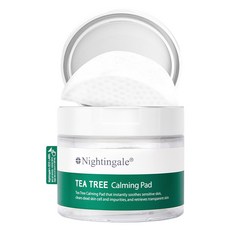 나이팅게일 티트리 카밍 토너 패드, 60매입, 1개