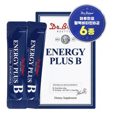 Dr.Brian ROETTGER Energy Plus B維他命B&C補充粉隨身包 青蘋果口味 30條入, 60g, 1盒