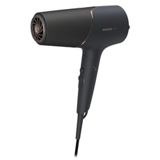 PHILIPS 飛利浦 智能護髮礦物負離子吹風機 BHD538 1500W, BHD538/21, 霧黑金