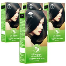 TRUST TS 染髮劑 120g, 7號淺棕色, 4個