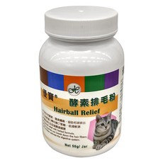 優寶 酵素排毛粉 天然酵素 膳食纖維, 50g, 排毛, 1瓶