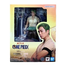 BANDAI S.H.Figuarts 航海王 索隆 Netflix ONE PIECE, 可動人偶, 1個